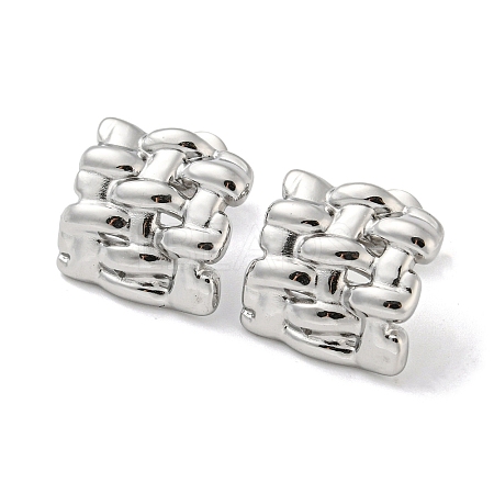 Non-Tarnish 304 Stainless Steel Stud Earrings EJEW-G367-03P-1