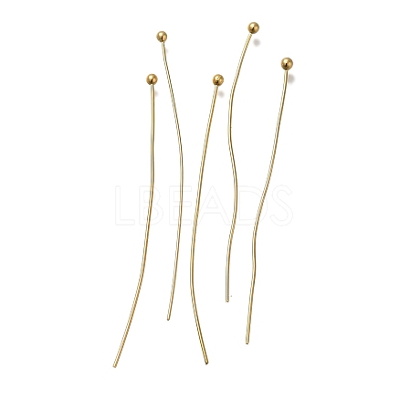 Brass Ball Head Pins KK-H502-03R-G-1
