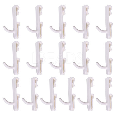 Plastic Mesh Sheet Hook FIND-WH0149-32C-01-1