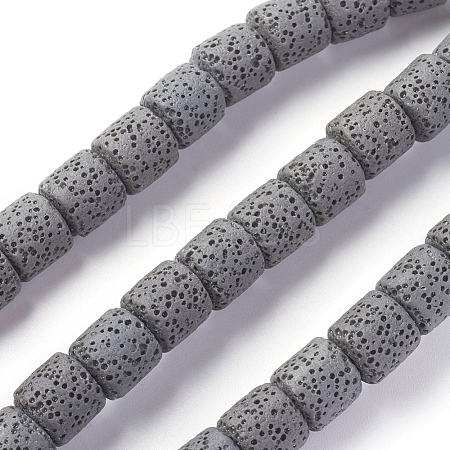 Natural Lava Rock Beads Strands G-F671-04B-12-1