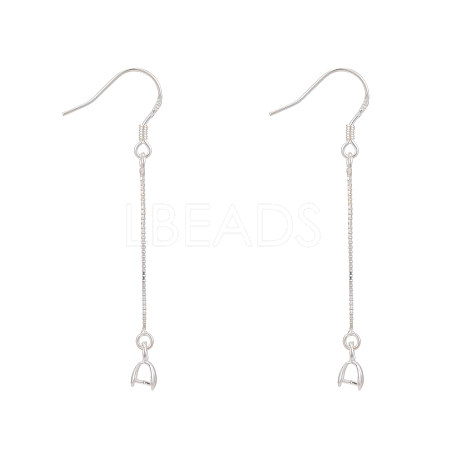 925 Sterling Silver Earring Hooks Findings STER-I014-30S-1