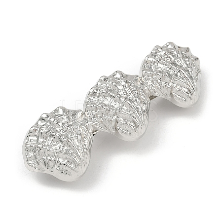 Alloy with Iron Clip Hair Barrettes PHAR-G014-03B-P-1