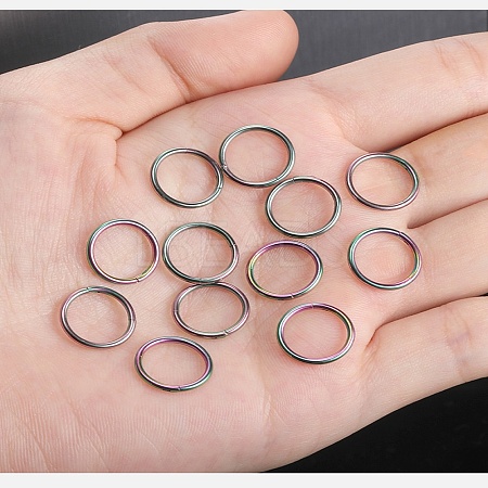 316L Surgical Stainless Steel Hoop Cartilage Earrings WGB51CA-18-1