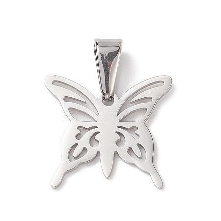Non-Tarnish 304 Stainless Steel Pendants LS-STAS-I135-32P-01-1