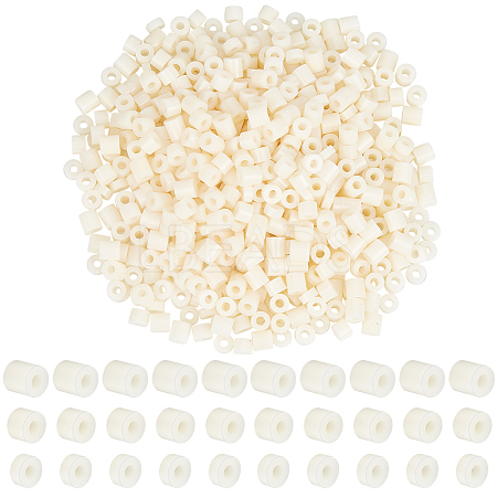 300Pcs 3 Styles Plastic Beads KY-OC0001-42-1