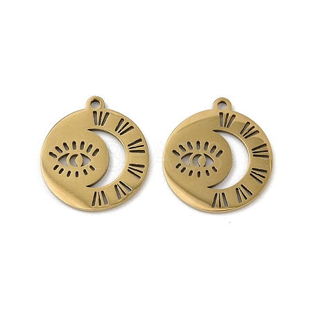 201 Stainless Steel Pendants LS-STAS-U052-02A-G-1