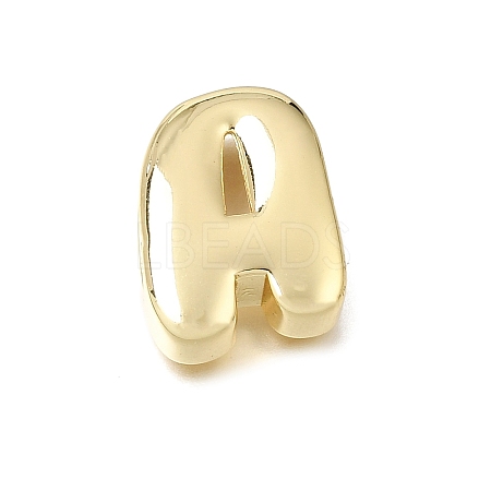 Brass Slide Charms KK-E802-33G-A-1