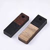 Resin & Walnut Wood Pendants RESI-S358-19D-2
