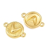 Brass Connector Charms KK-CBA57A9-03G-01-2
