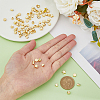 100Pcs 5 Style Rack Plating Brass Beads KK-HY0001-71-3
