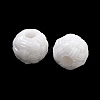 Opaque Acrylic European Beads SACR-L007-004B-2