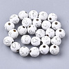 Plating Acrylic Beads X-PACR-Q113-10N-1