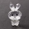 Transparent Acrylic Rhinestone Big Pendants TACR-P002-02A-2