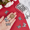 SUNNYCLUE 20Pcs 4 Style Halloween Alloy Enamel Pendants ENAM-SC0003-99-3