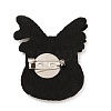Christmas Theme PU Leather Brooch LS-JEWB-C004-01H-2