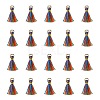 Polycotton(Polyester Cotton) Tassel Pendant Decorations FIND-YW0004-58D-2