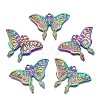 Rainbow Color Alloy Pendants PALLOY-N156-157-NR-1