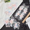  2Pair 2 Style Polyester Embroidery Costume Accessories DIY-NB0007-16-5