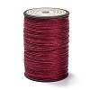 Round Waxed Polyester Thread String YC-D004-02C-050-1