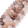 Natural Quartz Beads Strands G-E571-02B-1