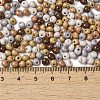 6/0 Opaque Baking Paint Glass Seed Beads X1-SEED-M012-02A-25-4