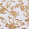 Glass Twisted Bugle Beads SEED-E002-5mm-822#-2