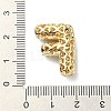 Rack Plating Brass Micro Pave Cubic Zirconia Pendants KK-Q790-01F-G-3