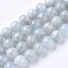 Natural Aquamarine Beads Strands G-F641-02-A-4