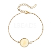 304 Stainless Steel Cable Chain Satellite Chain Bracelet Making BJEW-JB13163-04-2