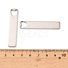 201 Stainless Steel Big Pendants SA-CBAE507-01C-P-2
