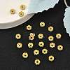Brass Rhinestone Spacer Beads RB-A014-L6mm-01G-NF-2