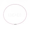 Stainless Steel Wire Necklace Cord DIY Jewelry Making X-TWIR-R003-03-3