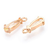 Faceted Glass Pendants GLAA-T010-004I-2
