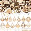  DIY Geometry Earring Making Kit DIY-TA0005-57-1