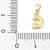 Brass Charms KK-G522-54G-G-3