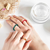 16Pcs 16 Style Natural & Synthetic Mixed Gemstone Round Beaded Stretch Rings Set for Women RJEW-AN0001-01-6
