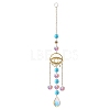 Glass Teardrop Pendant Decoration PW-WG75590-03-1