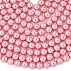 Eco-Friendly Dyed  Glass Pearl Round Beads Strands HY-A002-8mm-RB109-5