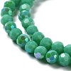 Opaque Glass Beads Strands EGLA-A035-P6mm-L13-3