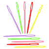 Child Plastic Knit Needles Sewing Knitting Cross Stitch TOOL-YW0001-78A-2