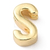 Rack Plating Brass Slide Charms KK-M254-15G-S-1