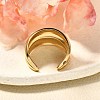 304 Stainless Steel Open Cuff Rings for Unisex RJEW-R010-06S-3