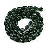 Transparent Glass Beads Strands LS-EGLA-N013-T8mm-D15-2