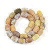 Natural Weathered Agate Beads Strands G-N344-42A-3