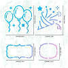 Stainless Steel Cutting Dies Stencils DIY-WH0238-113-3