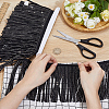 PU Imitation Leather Tassel Ribbon DIY-GF0013-45C-3