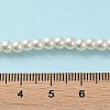 Baking Paint Pearlized Glass Pearl Round Bead Strands HY-Q003-4mm-02-5