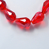 Electroplate Glass Beads Strands X-EGLA-R008-15x10mm-9-1