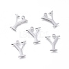 Non-Tarnish 304 Stainless Steel Charms STAS-L263-19P-1