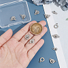 10Pcs Brass Snap Clasps KK-UN0001-73-4